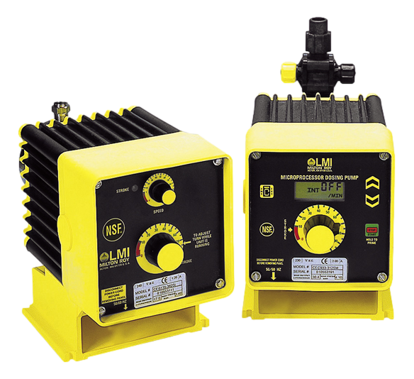 LMI B Adagolósivattyú Fejlett vezérelhető 26 ℓ/h 2 bar PVDF/PTFE 4FV