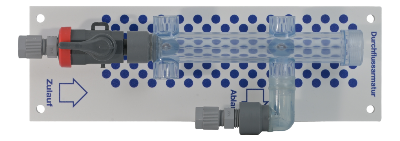 Átfolyási cella ABS egy pH szondához