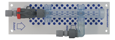 Átfolyási cella ABS egy pH szondához