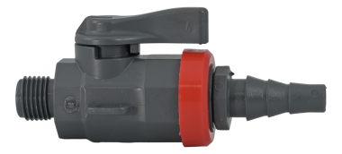 PVC gömbcsap 1/4M-1/4F