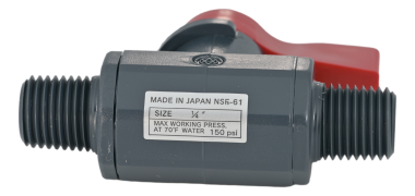 Gömbcsap, 1/4 x 1/4