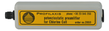 Előerősítő nyitott klór szondához (20511)