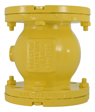 PIC szelep DN50 gumi