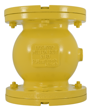 PIC szelep DN80 ö.v./természetes gumi